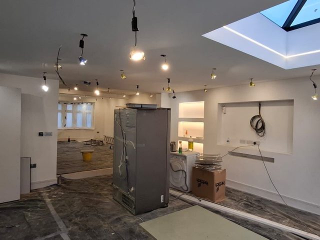 Open-Plan Extension Second-Fix