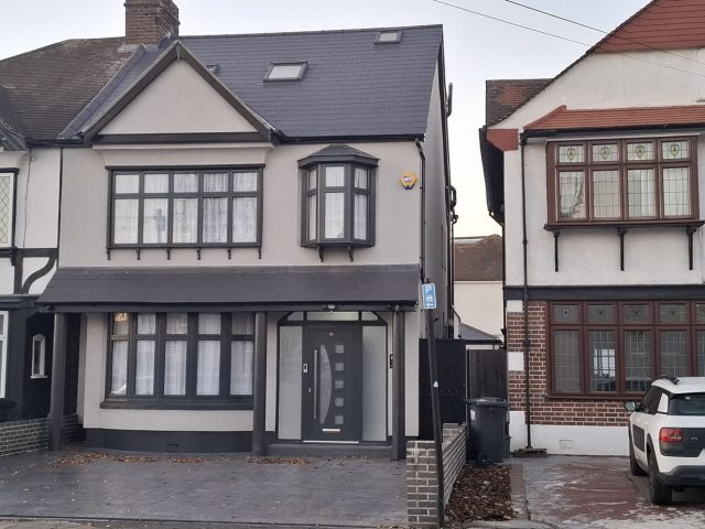 Front Elevation – Finished