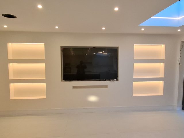 Living Room Media Wall
