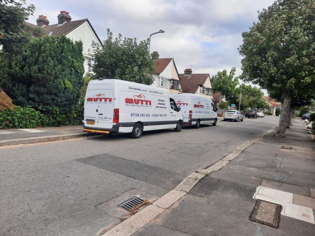 Our Vans On Site
