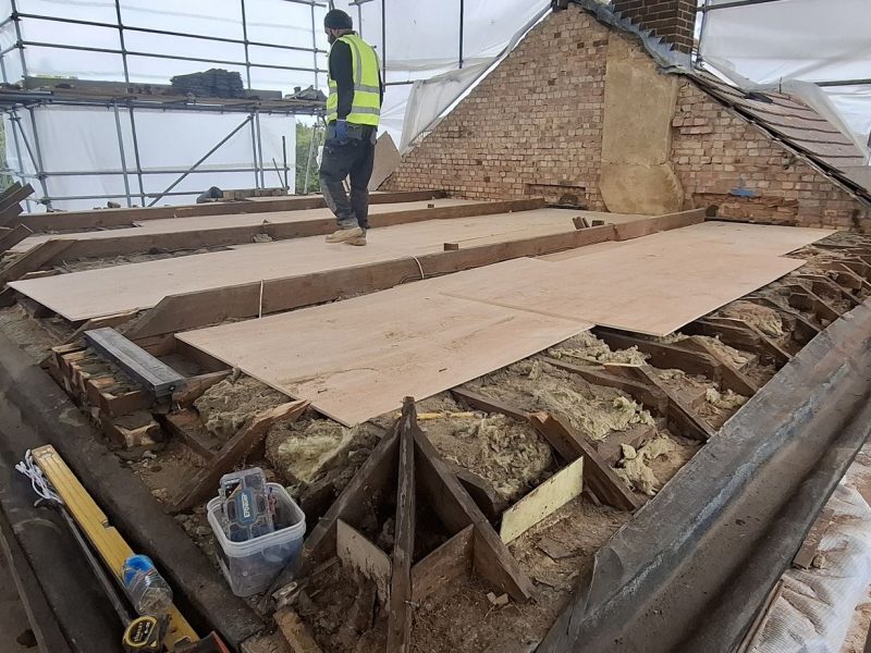 Roof Strip · Scaffold · Collier Row, Romford