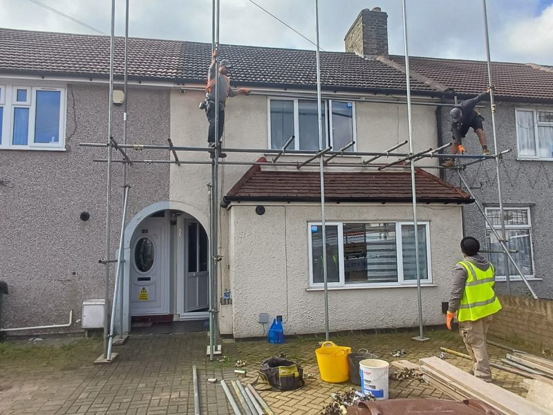 Scaffold Up · Loft Start · Dagenham & Chadwell Heath